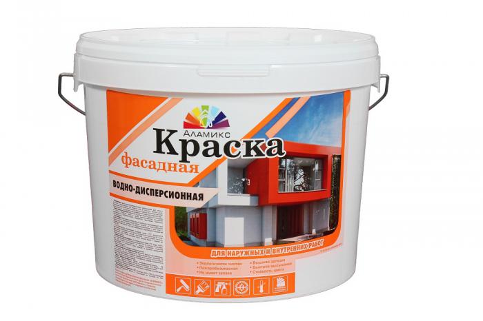 Краска фасадная водно-дисперсная для наружных и внутренних работ
