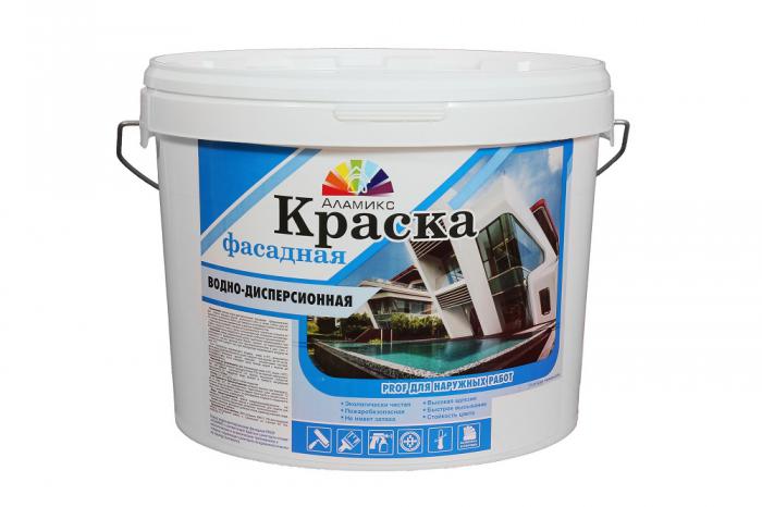 Краска фасадная водно-дисперсная PROF для наружных работ