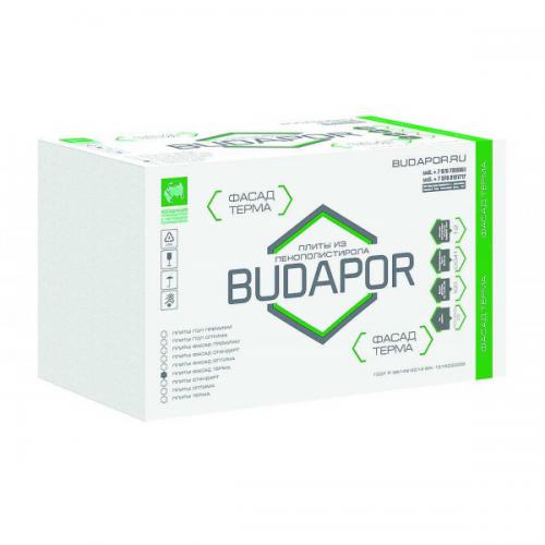 Пенопласт BUDAPOR фасад ТЕРМА