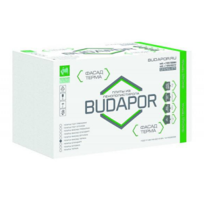 Пенопласт BUDAPOR фасад ТЕРМА