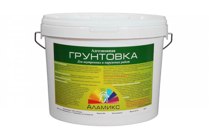 Грунтовка адгезионная для наружных и внутренних работ